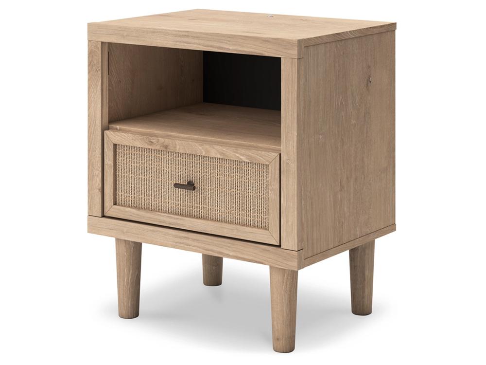 Signature Design by Ashley - Cielden One Drawer Night Stand in Tan - B1199-91 veiw 4