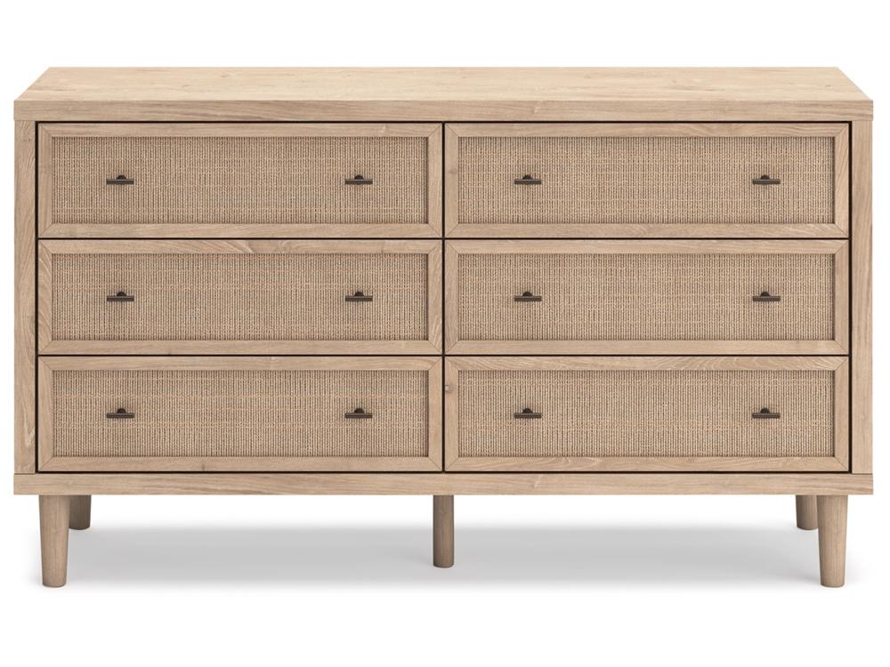 Signature Design by Ashley - Cielden Six Drawer Dresser in Tan - B1199-231 veiw 1