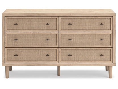 Signature Design by Ashley - Cielden Six Drawer Dresser in Tan - B1199-231 veiw 1