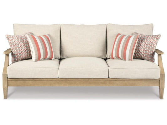 Signature Design by Ashley - Clare View Sofa With Cushion in Beige - P801-838 veiw 1