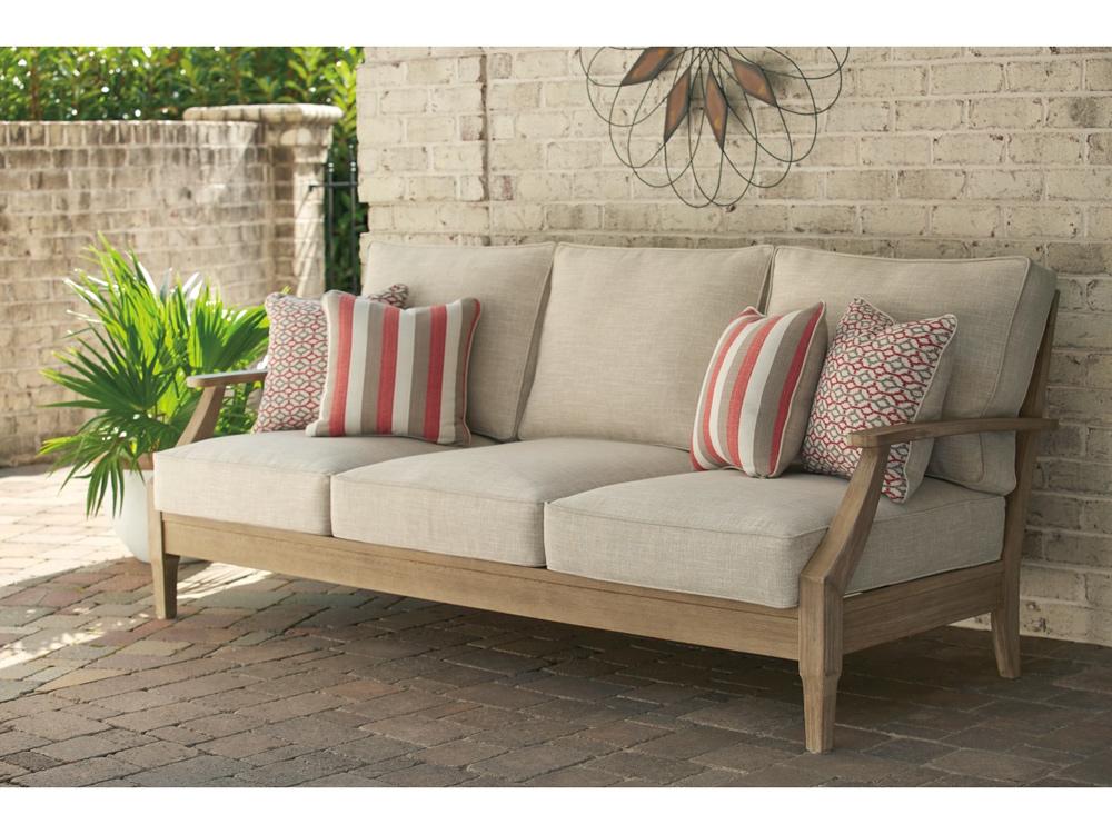 Signature Design by Ashley - Clare View Sofa With Cushion in Beige - P801-838 veiw 2
