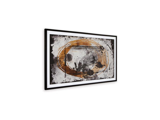 Signature Design by Ashley - Clefting Wall Art in Black/Caramel/Tan - A8000374 veiw 1