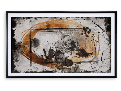 Signature Design by Ashley - Clefting Wall Art in Black/Caramel/Tan - A8000374 veiw 3