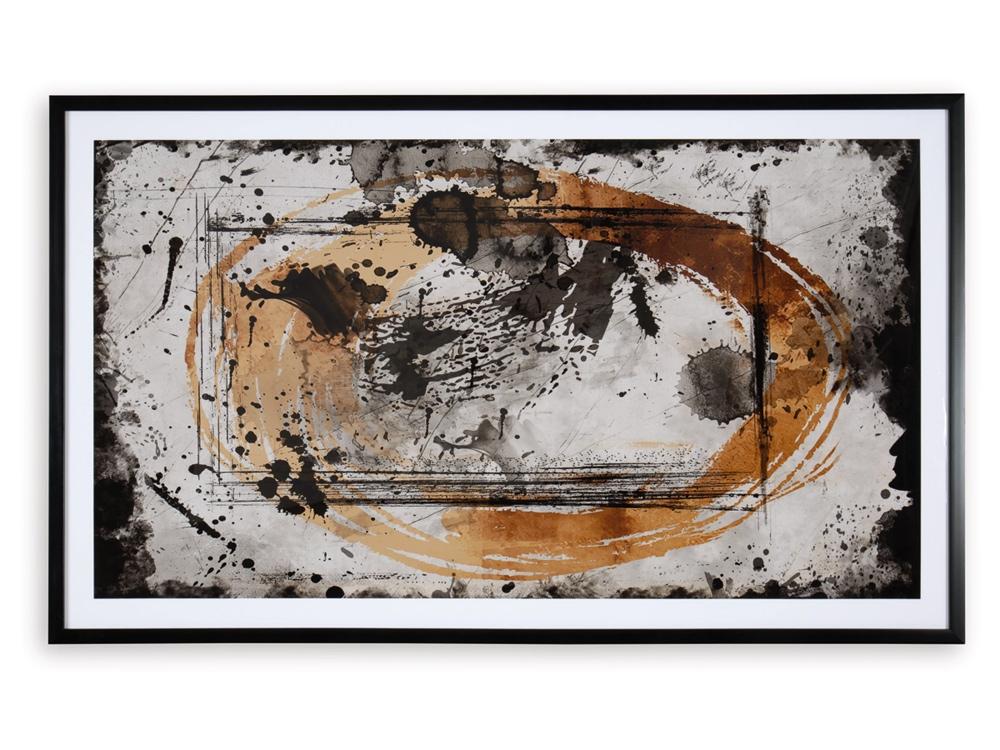 Signature Design by Ashley - Clefting Wall Art in Black/Caramel/Tan - A8000374 veiw 4
