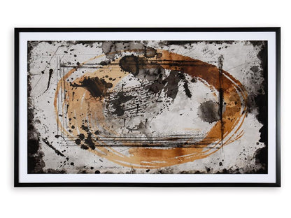 Signature Design by Ashley - Clefting Wall Art in Black/Caramel/Tan - A8000374 veiw 4