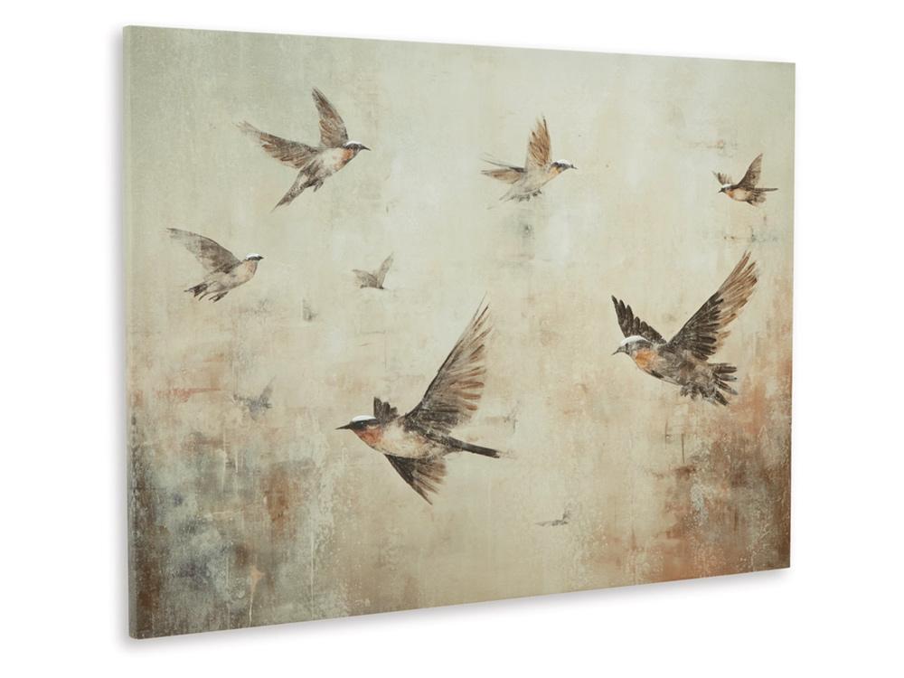 Signature Design by Ashley - Collmund Wall Art in Gray/Brown - A8000413 veiw 3