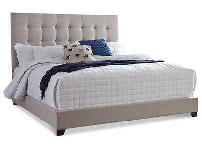 Signature Design by Ashley - Contemporary Upholstered Beds Queen Upholstered Bed in Beige - B130-581 veiw 1