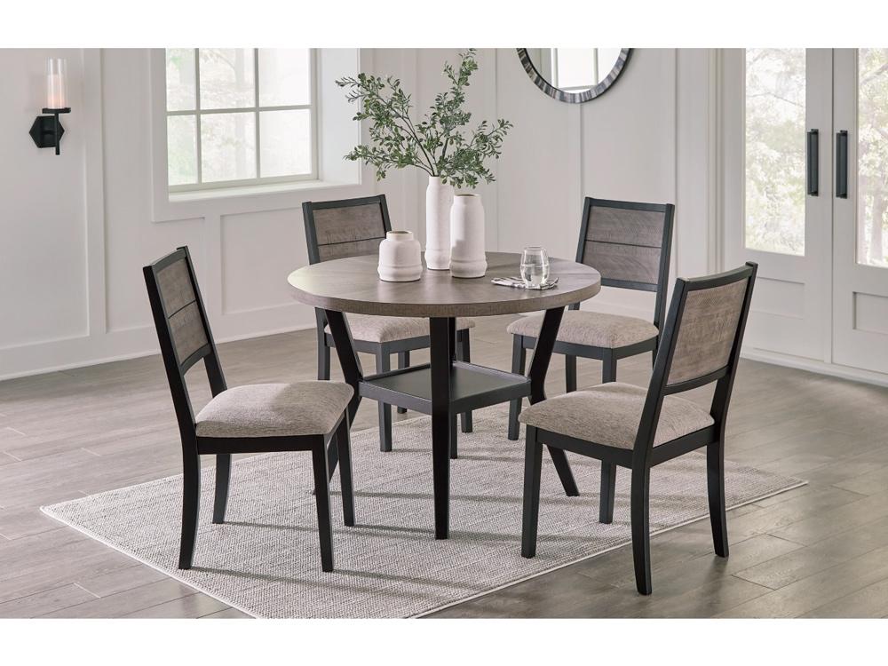 Signature Design by Ashley - Corloda Round Drm Table (Set of 5) in Black/Gray - D426-225 veiw 2