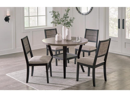 Signature Design by Ashley - Corloda Round Drm Table (Set of 5) in Black/Gray - D426-225 veiw 2