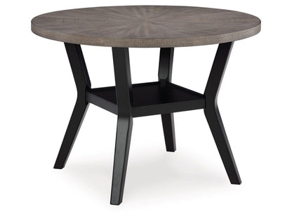 Signature Design by Ashley - Corloda Round Drm Table (Set of 5) in Black/Gray - D426-225 veiw 4