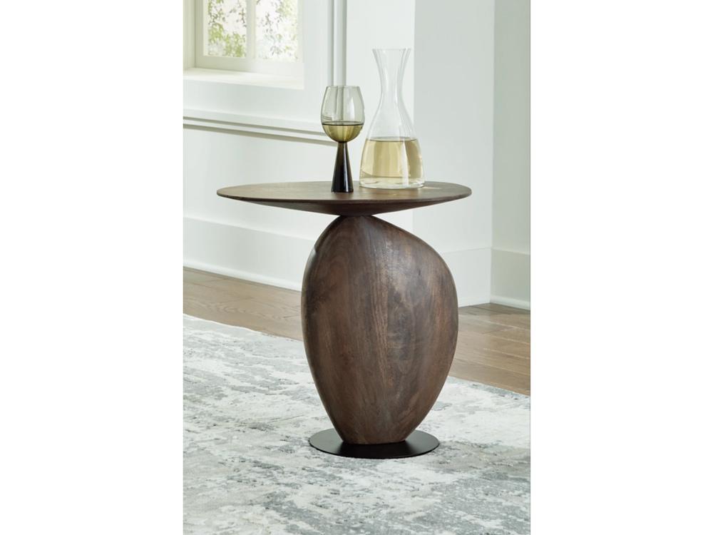 Signature Design by Ashley - Cormmet Accent Table in Brown/Black - A4000612 veiw 2