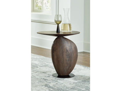 Signature Design by Ashley - Cormmet Accent Table in Brown/Black - A4000612 veiw 2