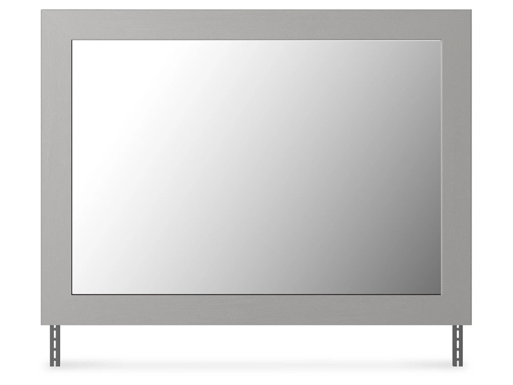 Signature Design by Ashley - Cottonburg Bedroom Mirror in Light Gray/White - B1192-36 veiw 1