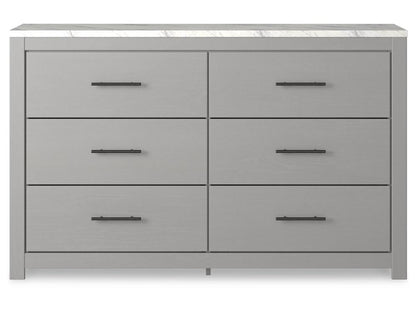 Signature Design by Ashley - Cottonburg Dresser in Light Gray/White - B1192-31 veiw 1