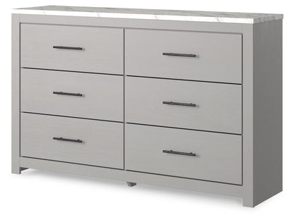 Signature Design by Ashley - Cottonburg Dresser in Light Gray/White - B1192-31 veiw 2
