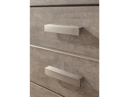 Signature Design by Ashley - Culverbach Two Drawer Night Stand in Gray - B070-92 veiw 3