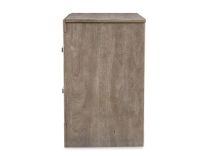 Signature Design by Ashley - Culverbach Two Drawer Night Stand in Gray - B070-92 veiw 4