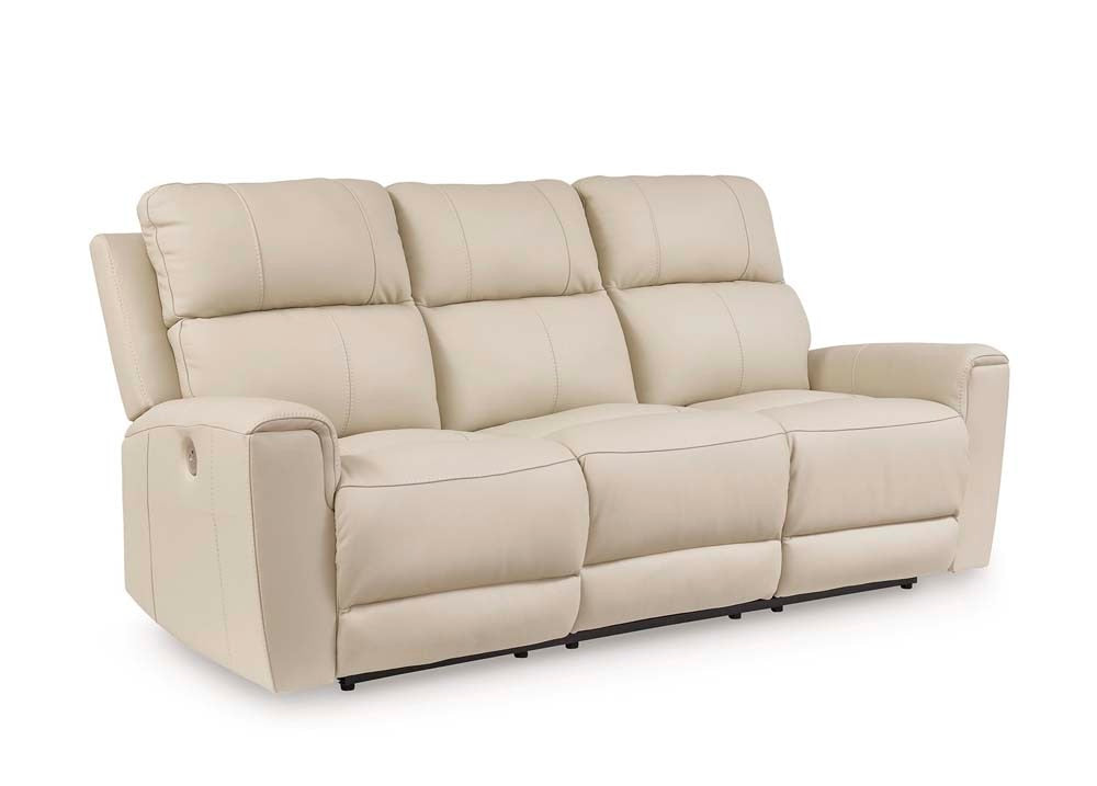 Signature Design by Ashley - Dahlmoore Reclining Power Sofa in Almond - U1320087 veiw 1