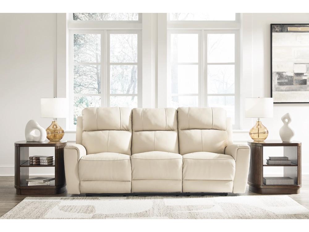 Signature Design by Ashley - Dahlmoore Reclining Power Sofa in Almond - U1320087 veiw 2