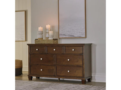 Signature Design by Ashley - Danabrin Dresser in Brown - B685-31 veiw 2