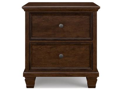 Signature Design by Ashley - Danabrin Two Drawer Night Stand in Brown - B685-92 veiw 1