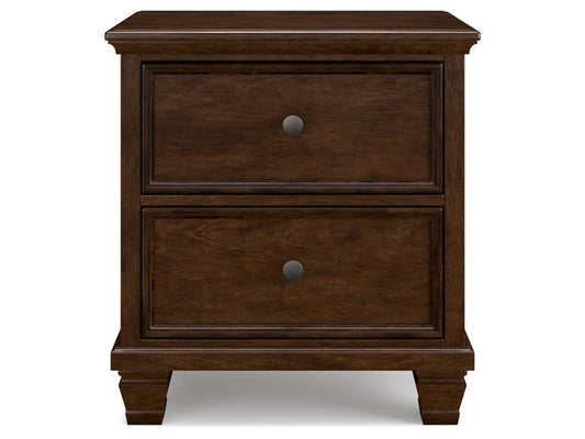 Signature Design by Ashley - Danabrin Two Drawer Night Stand in Brown - B685-92 veiw 1
