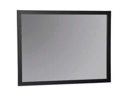Signature Design by Ashley - Danziar Bedroom Mirror in Black - B1013-36 veiw 1