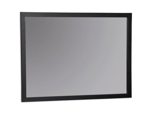 Signature Design by Ashley - Danziar Bedroom Mirror in Black - B1013-36 veiw 1