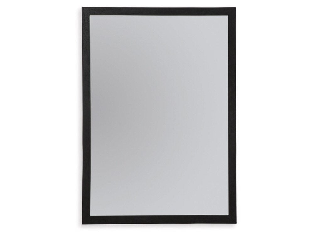 Signature Design by Ashley - Danziar Bedroom Mirror in Black - B1013-36 veiw 3