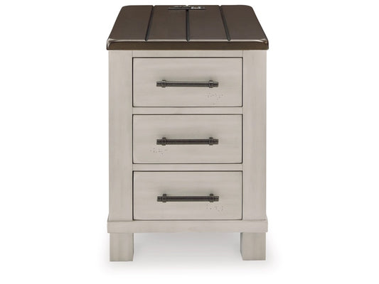 Signature Design by Ashley - Darborn Chair Side End Table in Gray/Brown - T796-7 veiw 1