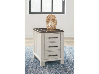 Signature Design by Ashley - Darborn Chair Side End Table in Gray/Brown - T796-7 veiw 2