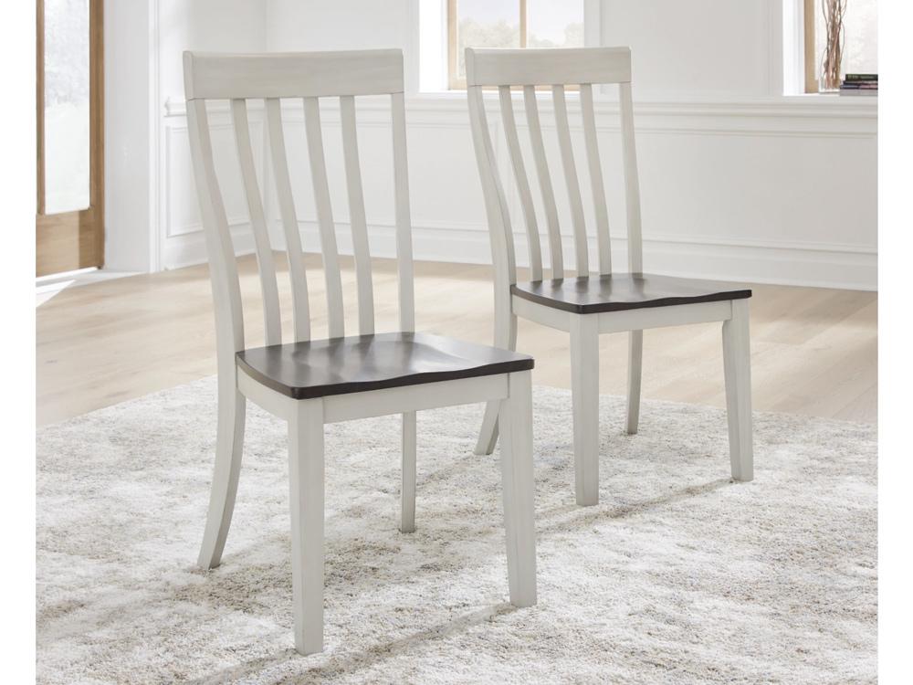 Signature Design by Ashley - Darborn Dining Room Side Chair (Set Of 2) in Gray/Brown - D796-01 veiw 2