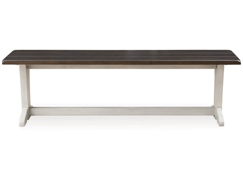 Signature Design by Ashley - Darborn Large Dining Room Bench in Gray/Brown - D796-00 veiw 1