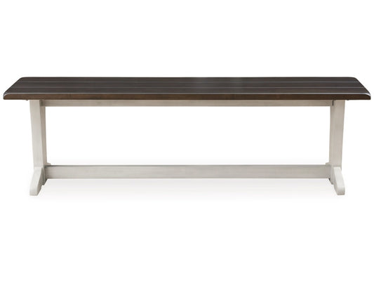 Signature Design by Ashley - Darborn Large Dining Room Bench in Gray/Brown - D796-00 veiw 1