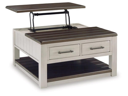 Signature Design by Ashley - Darborn Lift Top Cocktail Table in Gray/Brown - T796-00 veiw 3