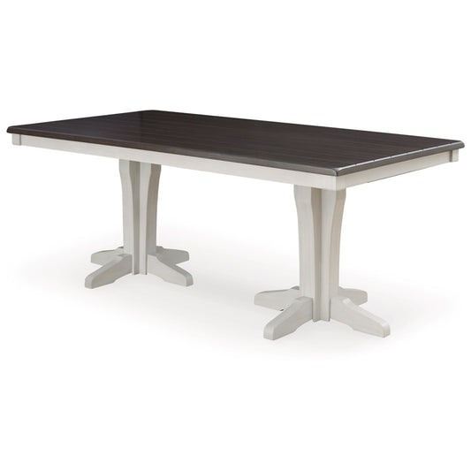Signature Design by Ashley - Darborn Rectangular Dining Table in Gray/Brown veiw 1