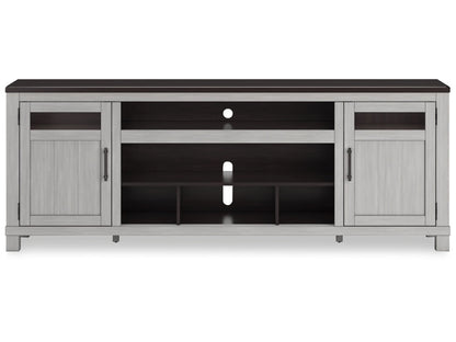 Signature Design by Ashley - Darborn Xl Tv Stand W/Fireplace Option in Gray/Brown - W796-68 veiw 1