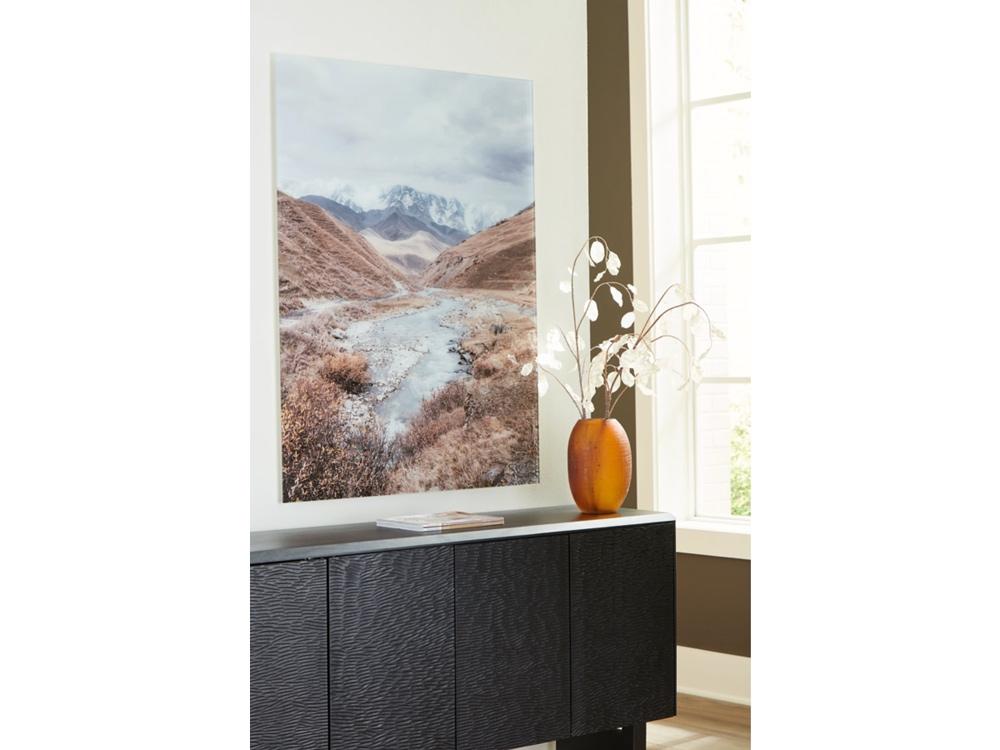 Signature Design by Ashley - Darinby Wall Art in Gray/Brown/White - A8000420 veiw 2