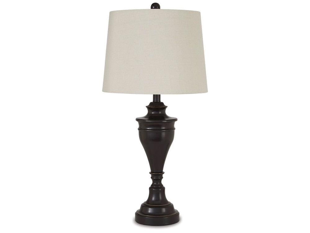 Signature Design by Ashley - Darlita Metal Table Lamp in Bronze Finish - L204024 veiw 1