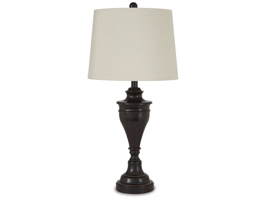 Signature Design by Ashley - Darlita Metal Table Lamp in Bronze Finish - L204024 veiw 1