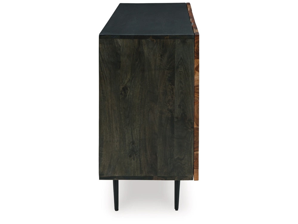 Signature Design by Ashley - Darrey Accent Cabinet in Natural/Brown - A4000580 veiw 4