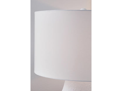 Signature Design by Ashley - Dashland Metal Table Lamp in White/Navy - L207514 veiw 3