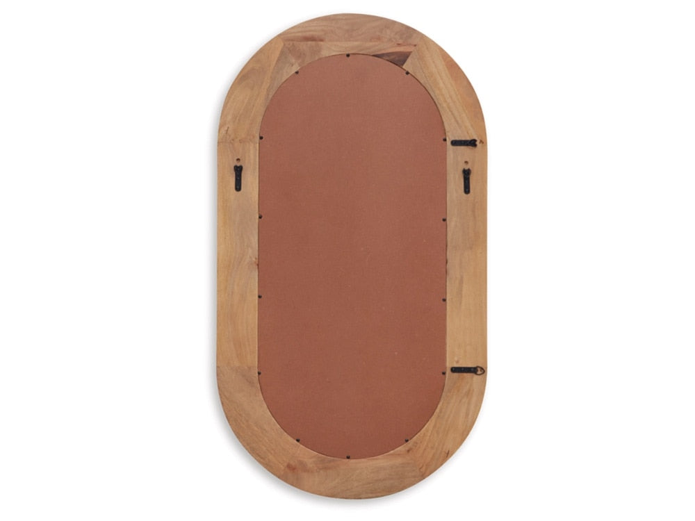 Signature Design by Ashley - Daverly Accent Mirror in Brown - A8010326 veiw 3