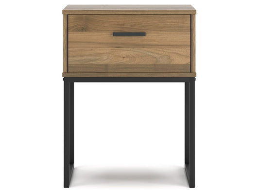 Signature Design by Ashley - Deanlow One Drawer Night Stand in Honey - EB1866-291 veiw 1