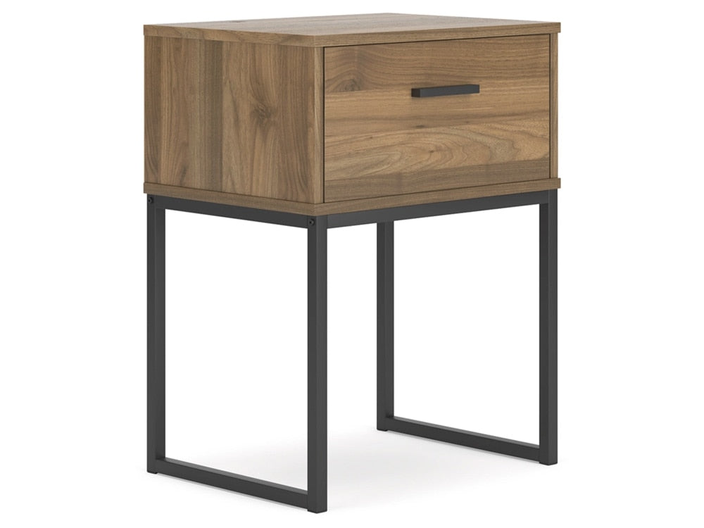 Signature Design by Ashley - Deanlow One Drawer Night Stand in Honey - EB1866-291 veiw 2