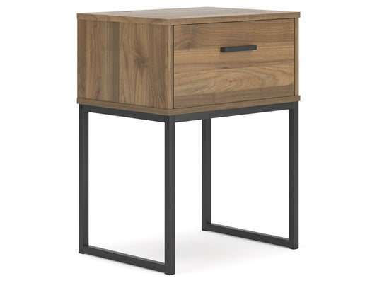 Signature Design by Ashley - Deanlow One Drawer Night Stand in Honey - EB1866-291 veiw 2