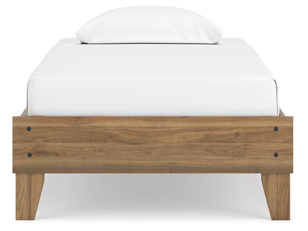 Signature Design by Ashley - Deanlow Twin Platform Bed in Honey - EB1866-111 veiw 1