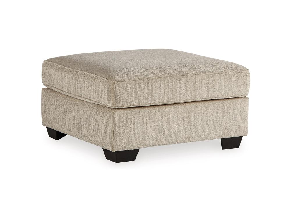 Signature Design by Ashley - Decelle Oversized Accent Ottoman in Putty - 8030508 veiw 1