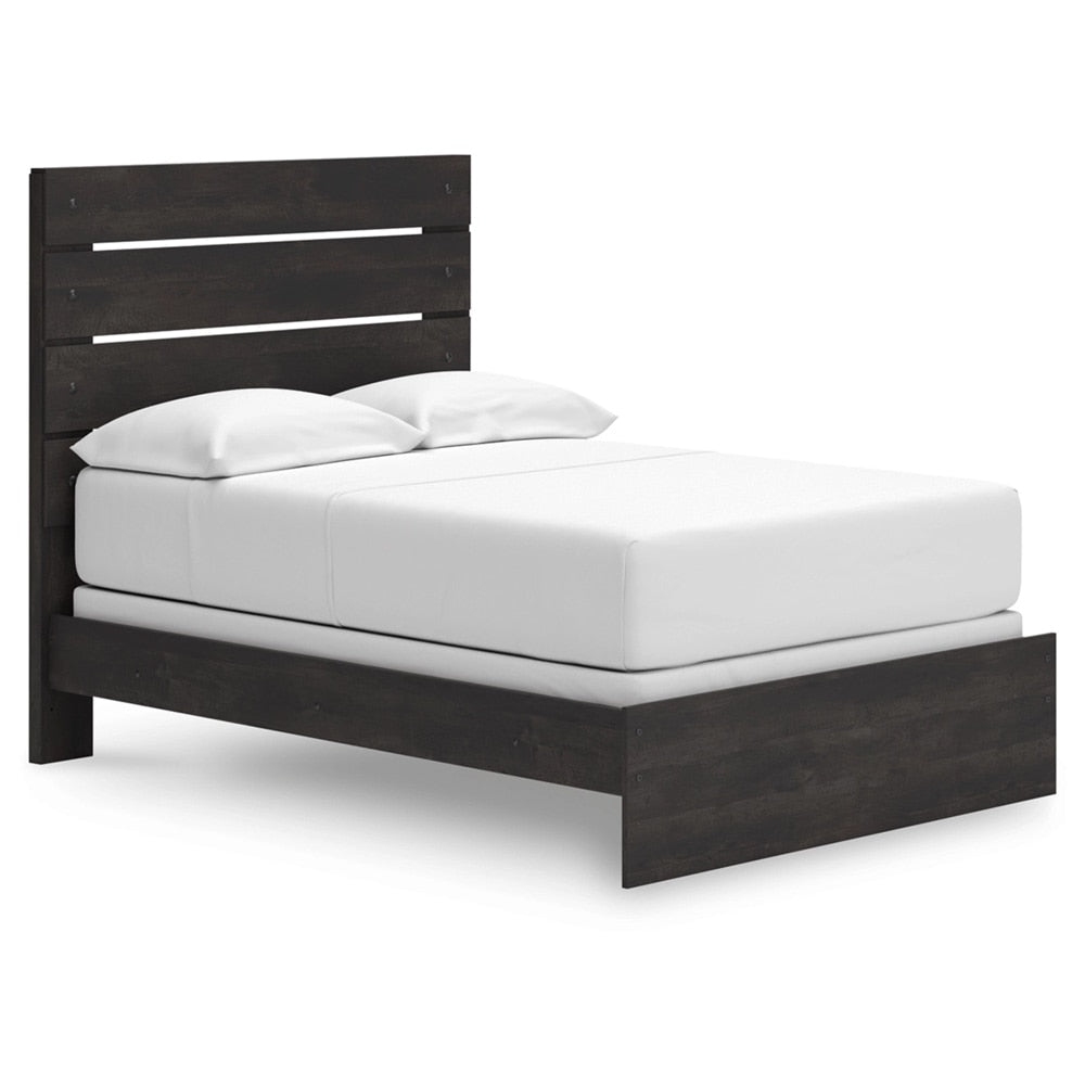 Signature Design by Ashley - Delmorta Full Panel Bed in Dark Gray veiw 1