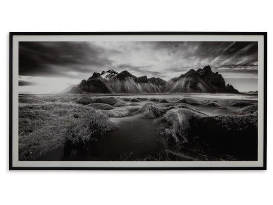 Signature Design by Ashley - Delstone Wall Art in Black/White - A8000424 veiw 1